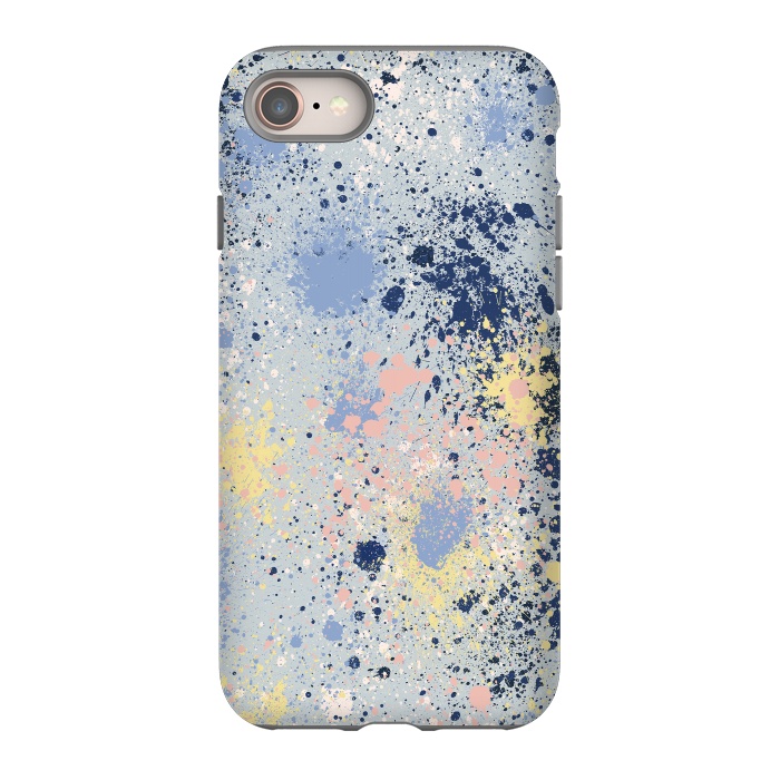 iPhone SE StrongFit Ink Dust Blue by Ninola Design