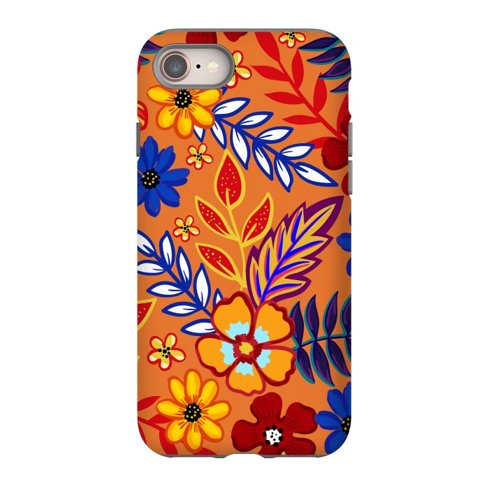 iPhone SE StrongFit Flowers In The Tropics by ArtsCase