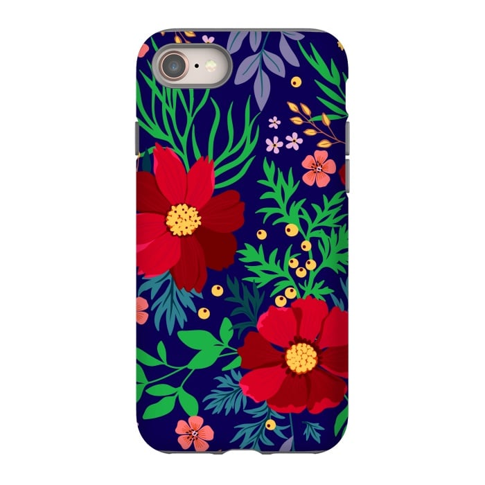 iPhone SE StrongFit Red Flowers In The Ocean by ArtsCase