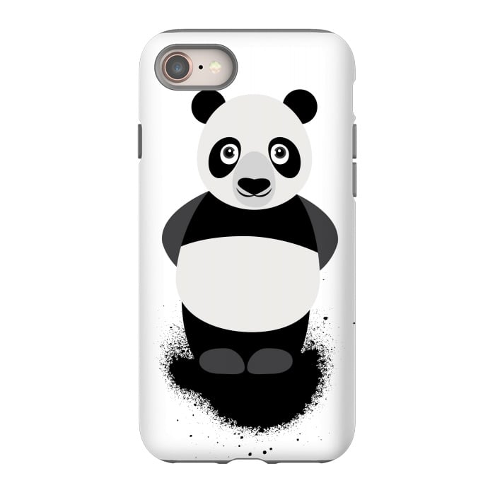 iPhone SE StrongFit standing panda by TMSarts