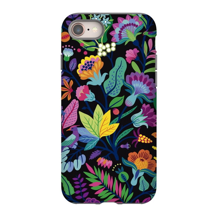 iPhone SE StrongFit Flowers Bright Colors by ArtsCase