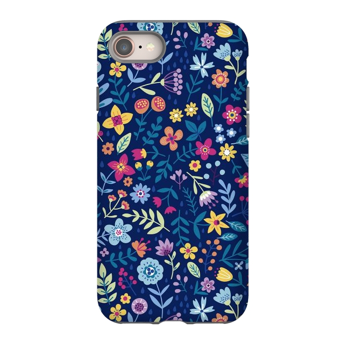 iPhone SE StrongFit Multicolor Beautiful Flowers  by ArtsCase