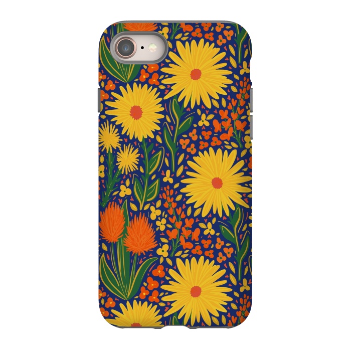 iPhone SE StrongFit Summer Wildflowers by Melissa Pedersen