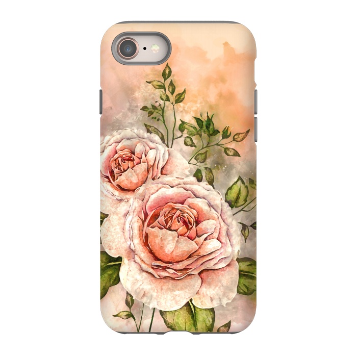 iPhone SE StrongFit Behind The Rose by Creativeaxle