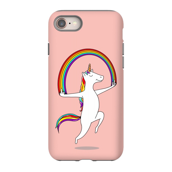 iPhone SE StrongFit Unicorn Magic pink by Coffee Man