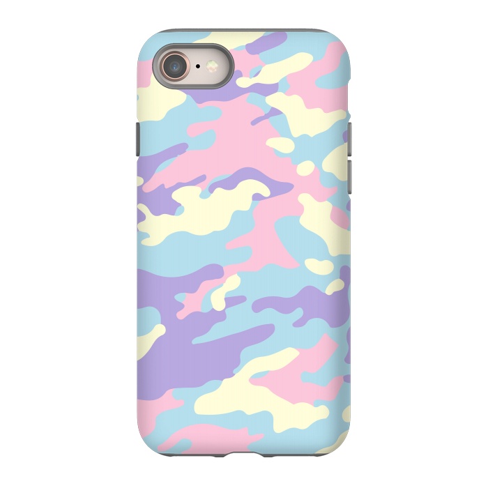 iPhone SE StrongFit Camouflage by Mitxel Gonzalez
