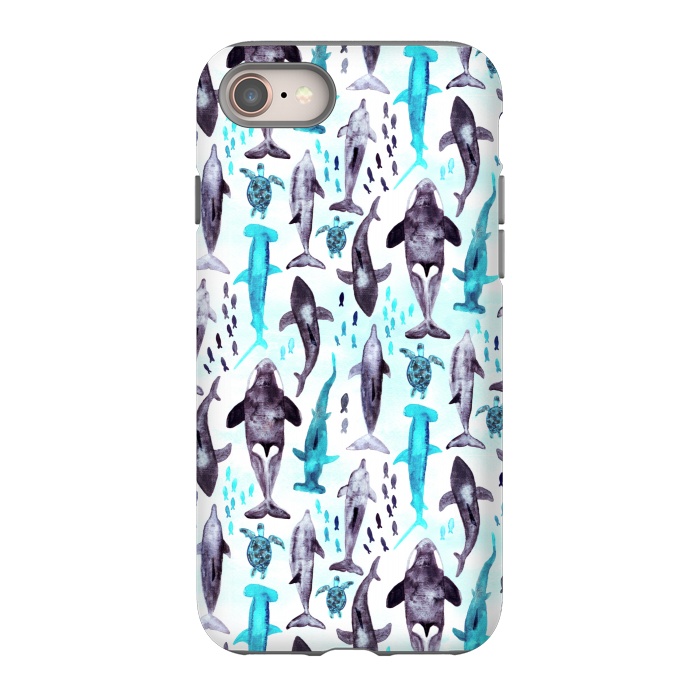 iPhone SE StrongFit Ocean Animals  by Tigatiga