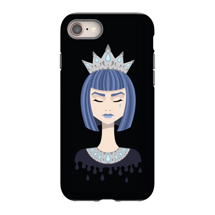 iPhone SE StrongFit Queen of sorrow by Laura Nagel