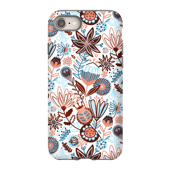 iPhone SE StrongFit Winter Floral  by Tigatiga
