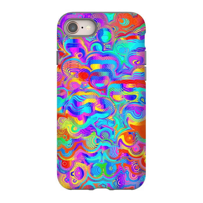 iPhone SE StrongFit Abstract Colorful Design by Art Design Works