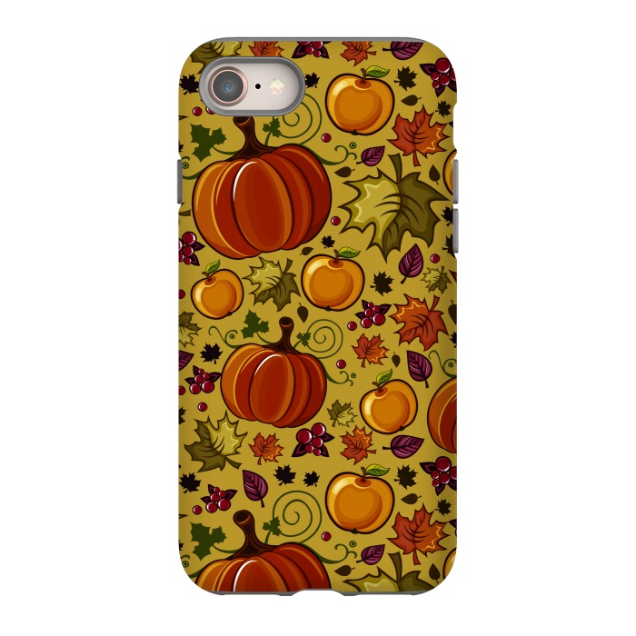 iPhone SE StrongFit Pumpkin, Autumn Rich Pumpkin by ArtsCase