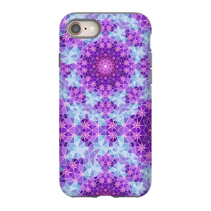 iPhone SE StrongFit Purple Mandala Ocean by ArtsCase