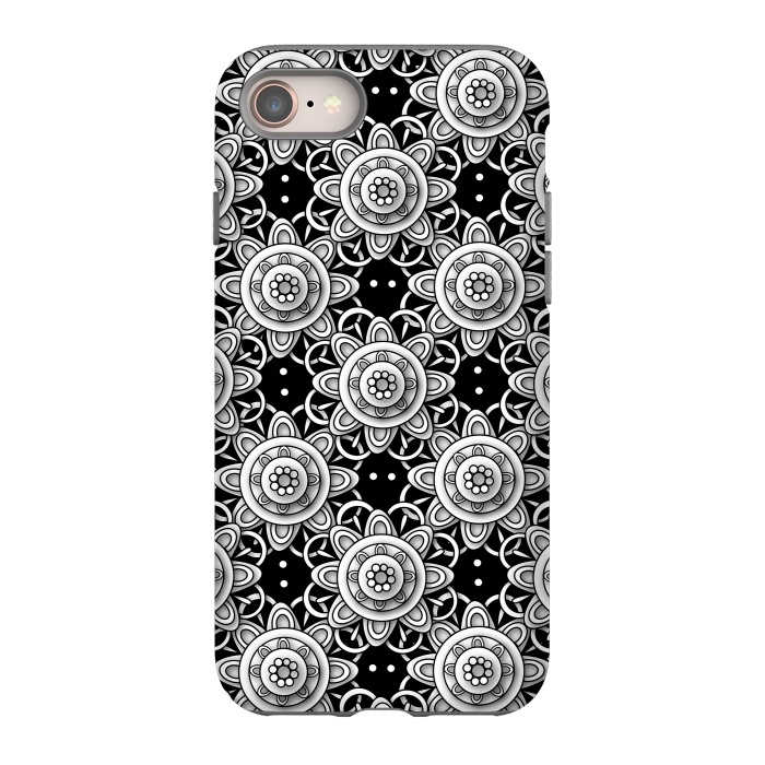 iPhone SE StrongFit Lace Flowers by Shelly Bremmer