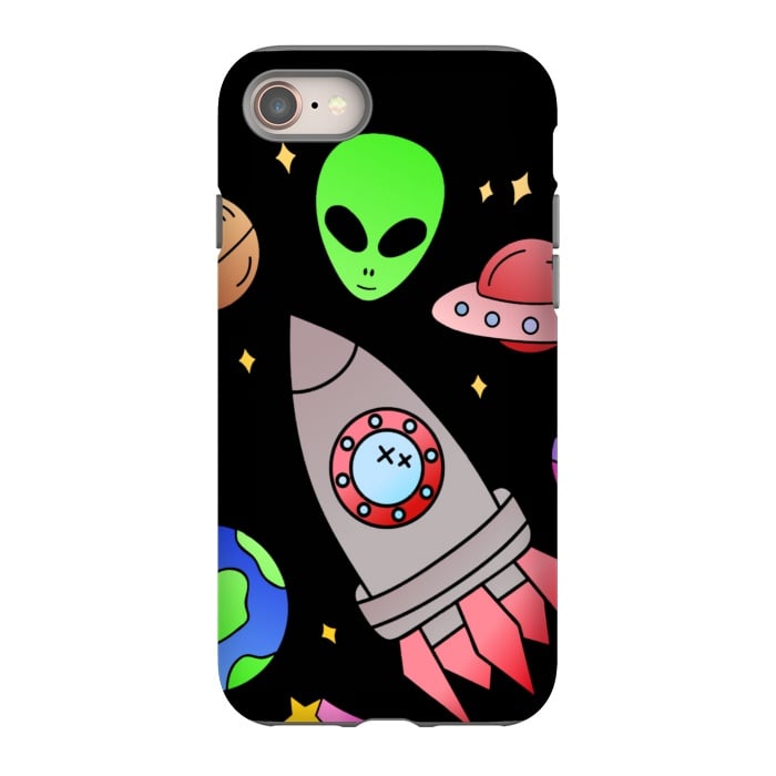 iPhone SE StrongFit alien by haroulita