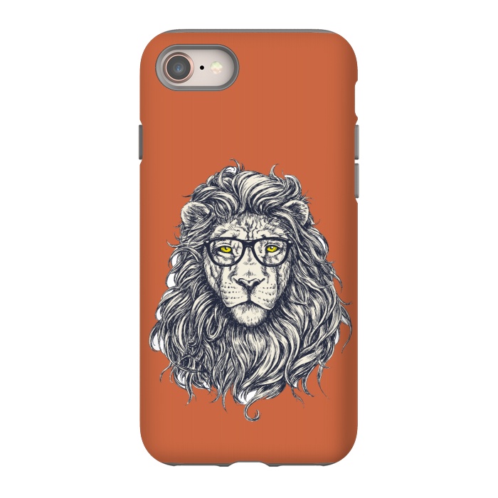 iPhone SE StrongFit Hipster Lion by Winston