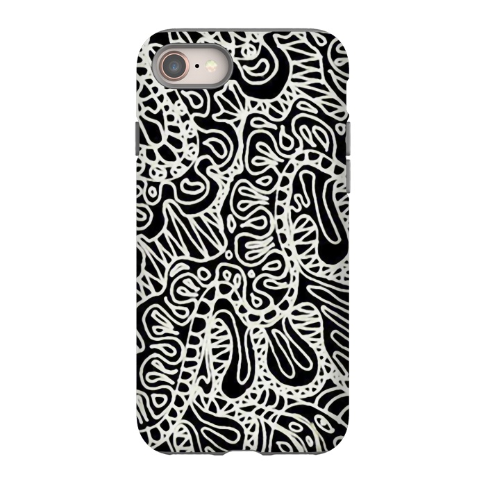iPhone SE StrongFit Doodle Ethnic Style G361 by Medusa GraphicArt