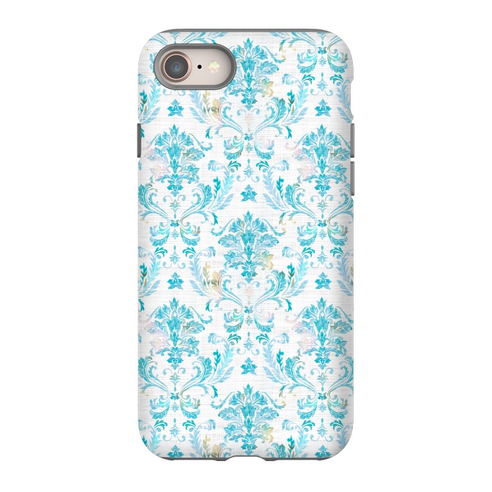 iPhone SE StrongFit Demure Damask by gingerlique