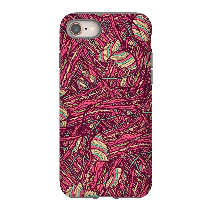iPhone SE StrongFit Jellyfish jungle by Steve Wade (Swade)