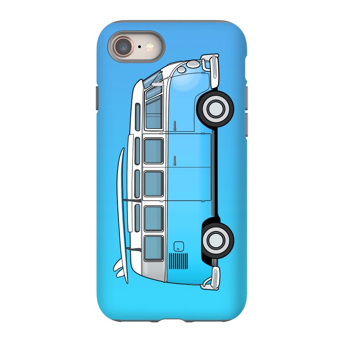 iPhone SE StrongFit Van Life - Blue by Mitxel Gonzalez