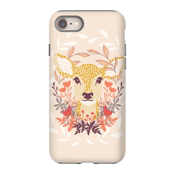 iPhone SE StrongFit Oh Deer by Melissa Lee