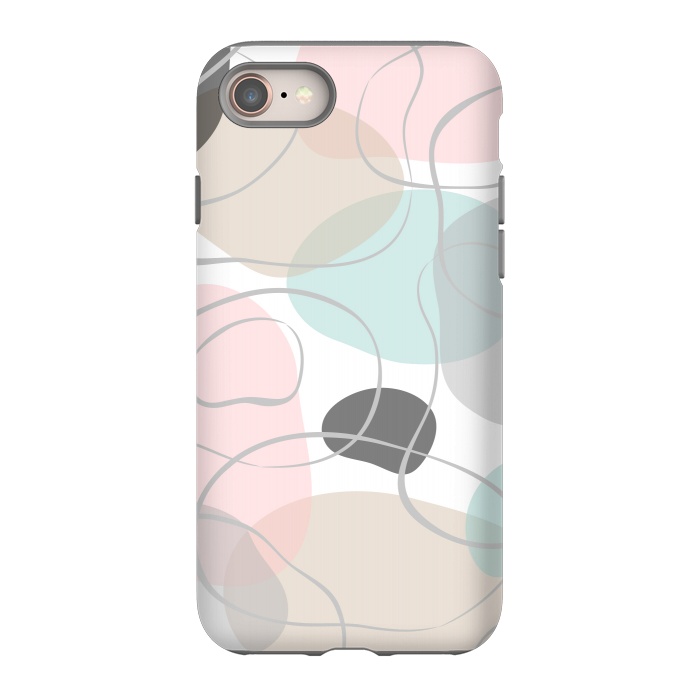 iPhone SE StrongFit Abstract pastels by Martina