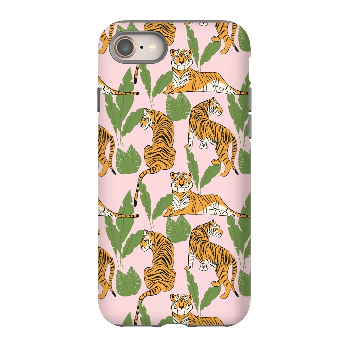 iPhone SE StrongFit Tiger Pattern, 008 by Jelena Obradovic