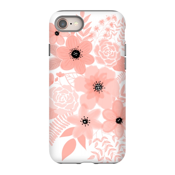 iPhone SE StrongFit Peach flowers by Jms