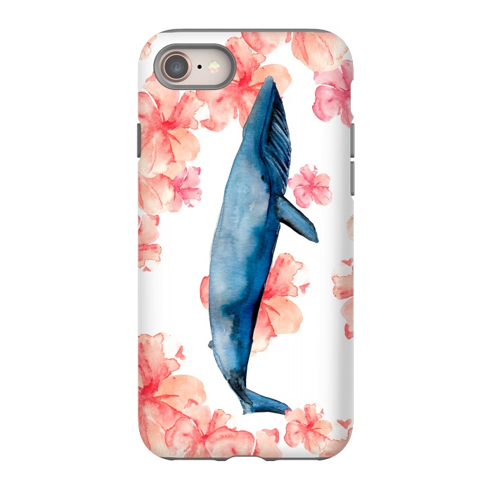 iPhone SE StrongFit Floral Sea by Amaya Brydon