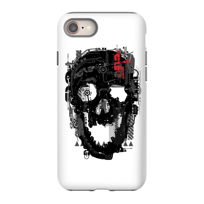 iPhone SE StrongFit Skullci-Fi by Afif Quilimo