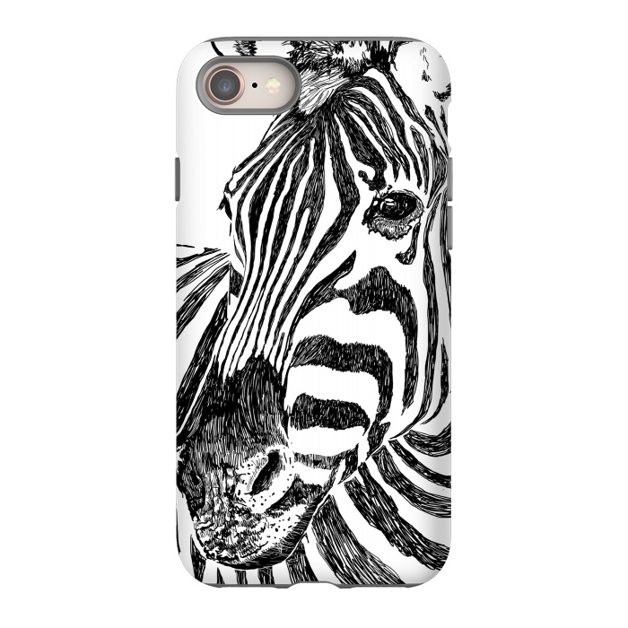 iPhone SE StrongFit Zebra by Uma Prabhakar Gokhale