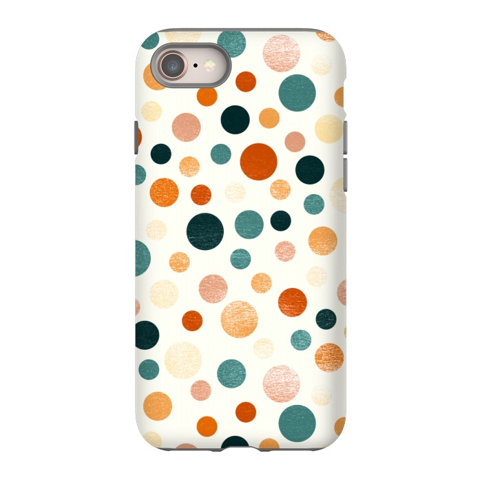iPhone SE StrongFit Whimsical Polka Dots by Tigatiga