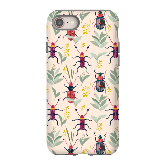 iPhone SE StrongFit Summer Bugs by Uma Prabhakar Gokhale