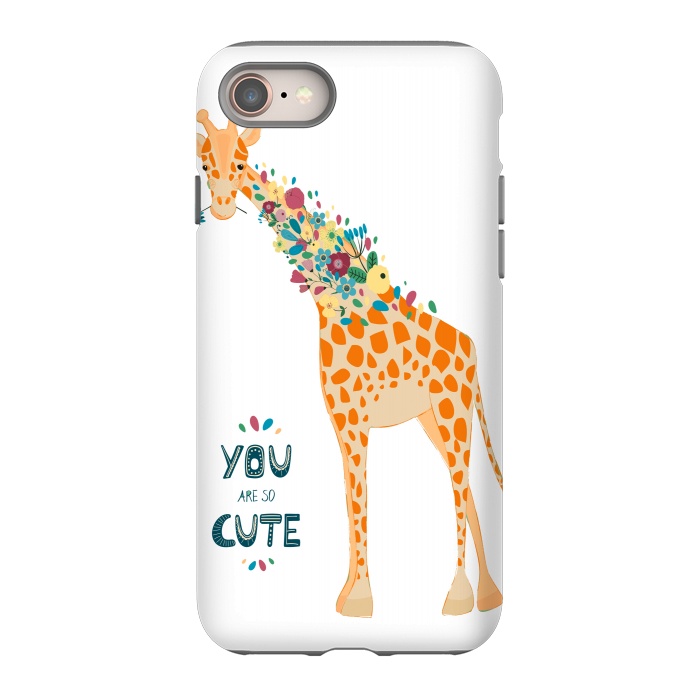 iPhone SE StrongFit cute giraffe by haroulita