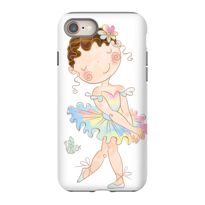 iPhone SE StrongFit shy ballerina by haroulita