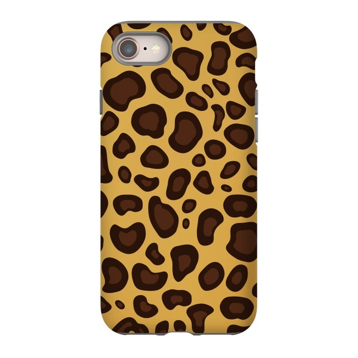 iPhone SE StrongFit animal print leopard by haroulita
