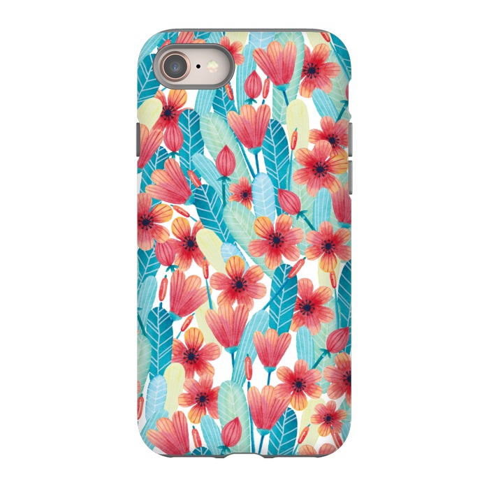 iPhone SE StrongFit Delightful Daisies by gingerlique