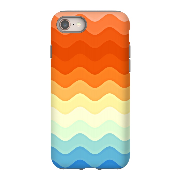 iPhone SE StrongFit Color Waves by Creativeaxle