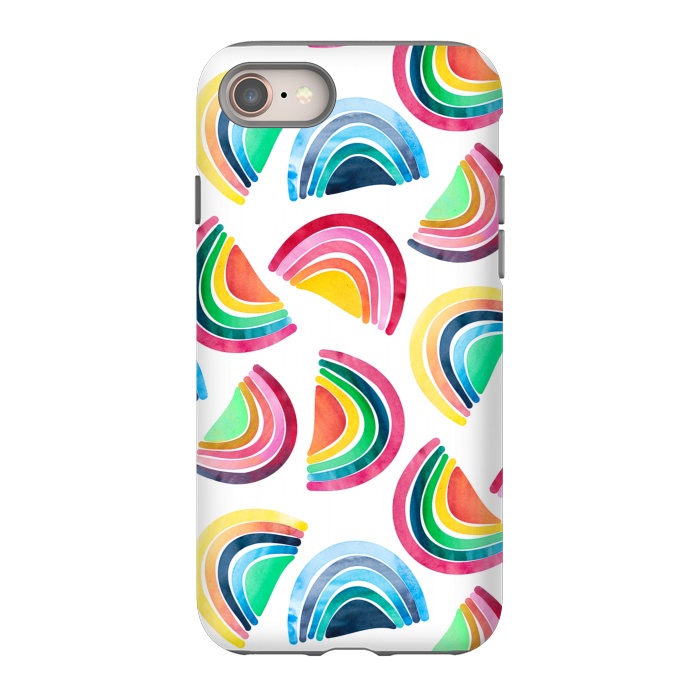 iPhone SE StrongFit Rainbows by gingerlique