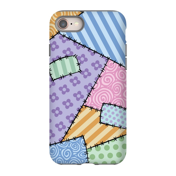 iPhone SE StrongFit Patchwork by Laura Nagel