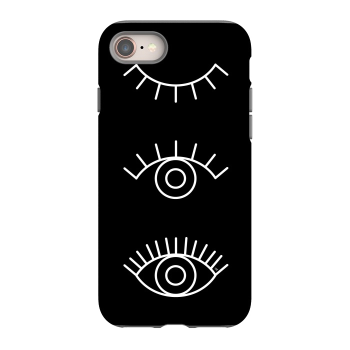 iPhone SE StrongFit Mystery Eyes by Martina