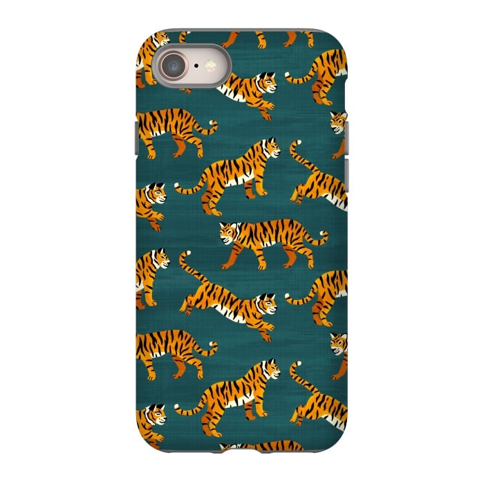 iPhone SE StrongFit Bangel Tigers - Navy  by Tigatiga