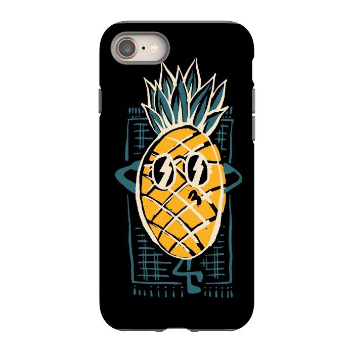 iPhone SE StrongFit Pineapple Sunbathe 1 by Afif Quilimo
