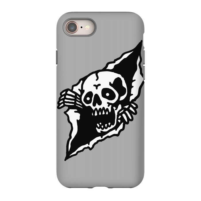 iPhone SE StrongFit Skull Tearing up by Afif Quilimo