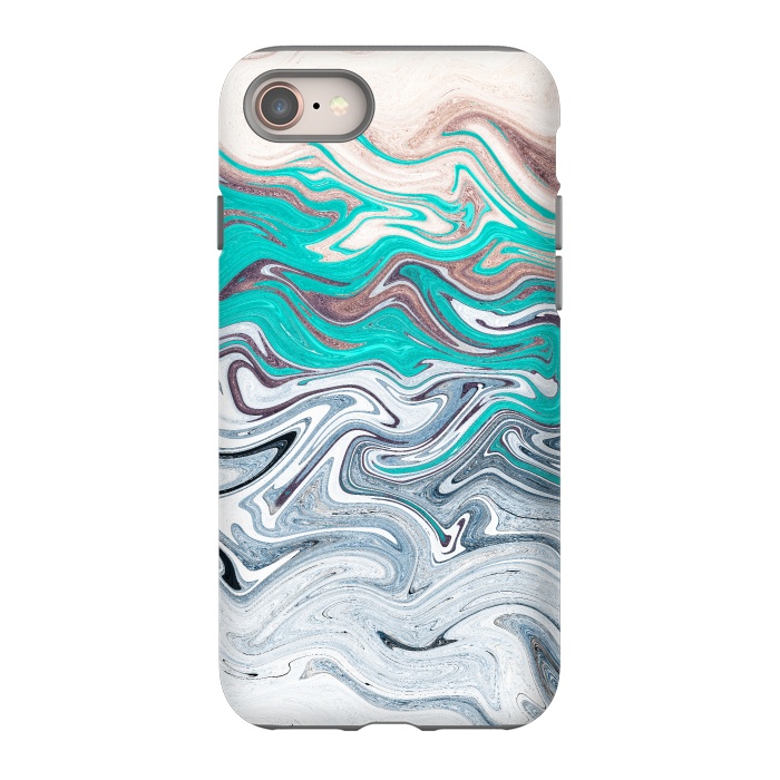 iPhone SE StrongFit The liquid marble beach by Steve Wade (Swade)
