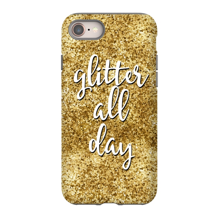 iPhone SE StrongFit Glitter all Day by Martina
