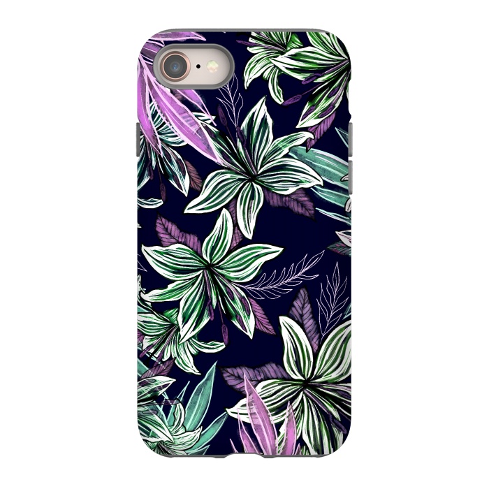 iPhone SE StrongFit Floral Lilly  by Rose Halsey