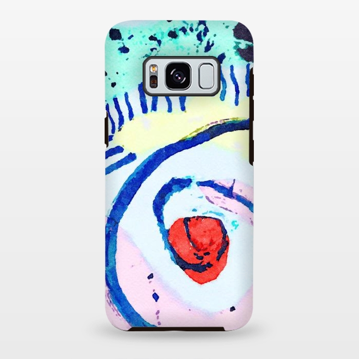 Galaxy S8 plus StrongFit Sad Waves by Afif Quilimo