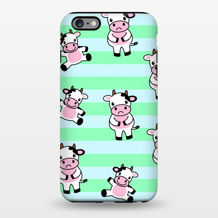 iPhone 6/6s plus StrongFit CUTE COW PATTERN by MALLIKA