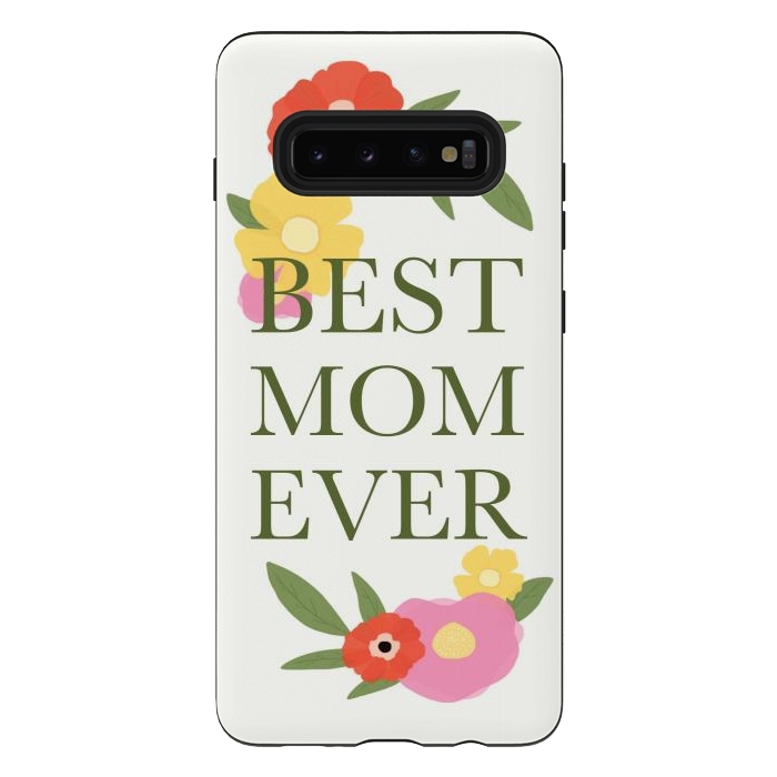 Galaxy S10 plus StrongFit Best mom ever  by Winston