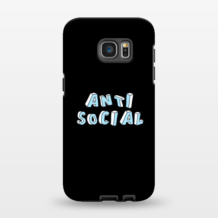 Galaxy S7 EDGE StrongFit Antisocial  by Winston